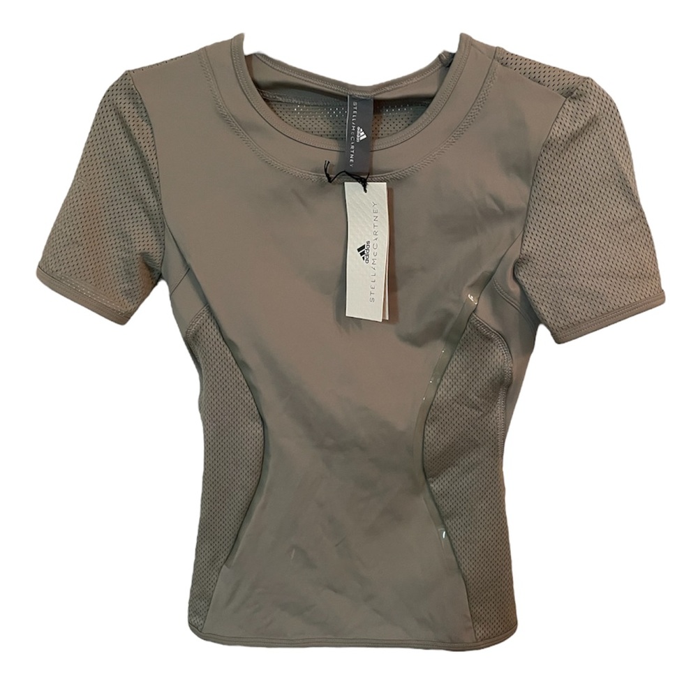 NWT ADIDAS X STELLA MCCARTNEY COLLAB WORKOUT TEE, SUPER COMFY! 🏃‍♀️🏋️‍♀️